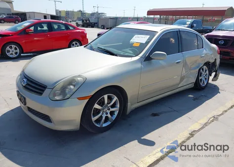 2005 Infiniti G35 из США, поврежденный, VIN JNKCV51E75M223138